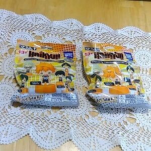 Two Haikyu!! Miniature - blind bags - Nitotan Fig. Collection